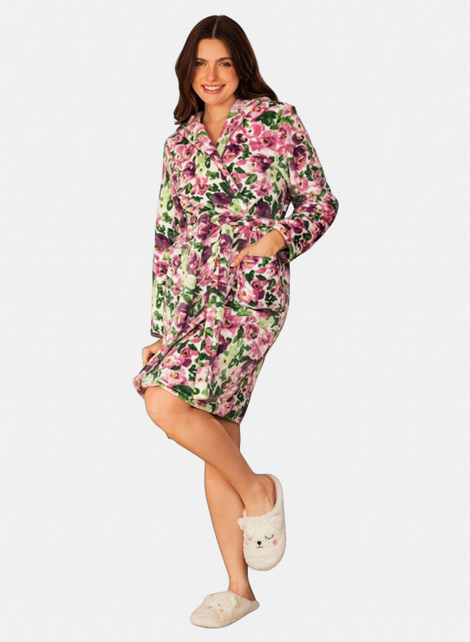 Familia Homewear Floral Robe - Image 1